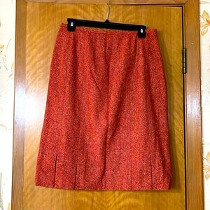 NEW Talbots Tweed skirt 8